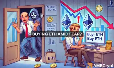 Ethereum wallets see slight rise - The power of greed amidst fear